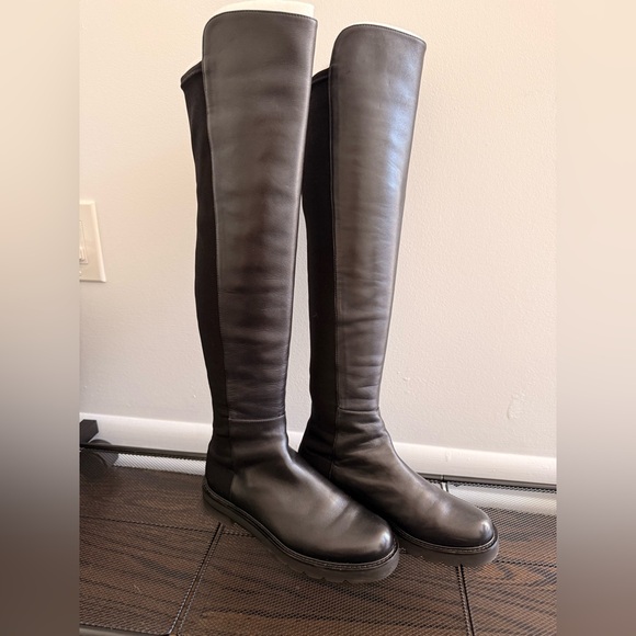 Stuart Weitzman 5050 Lift Boots - Picture 3 of 8